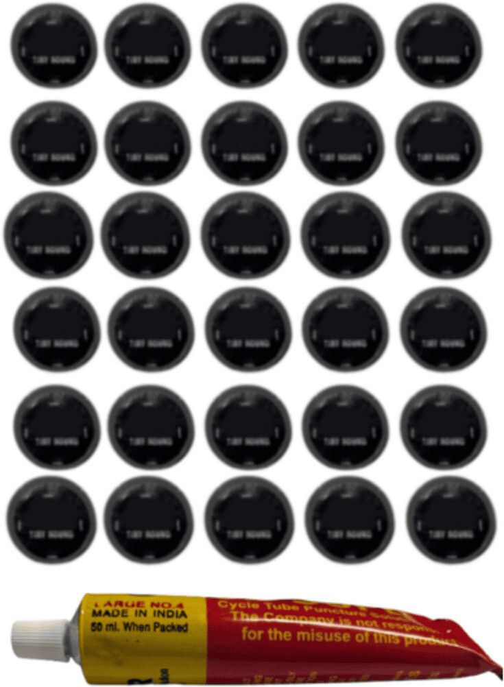 Quick-Fix German Technology 100 motorcycle and cycle Puncture patches Tubed Tyre Puncture Repair Kit-image-3