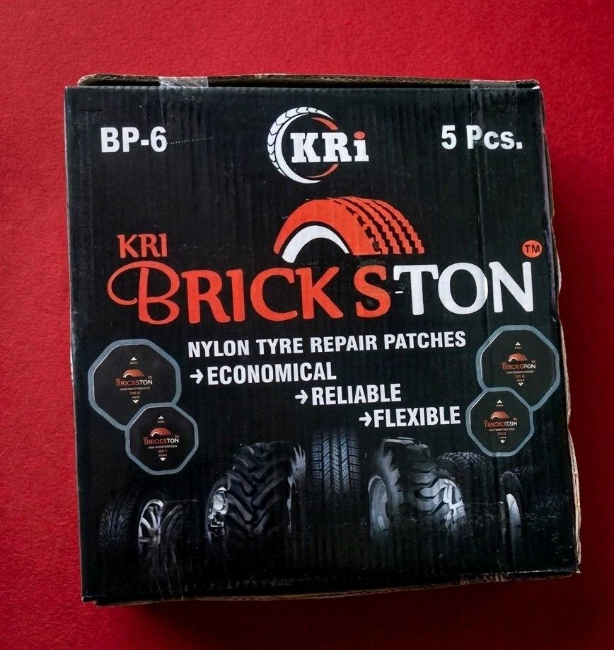kribrickston BP-6 Tubed Tyre Puncture Repair Kit-picture-41