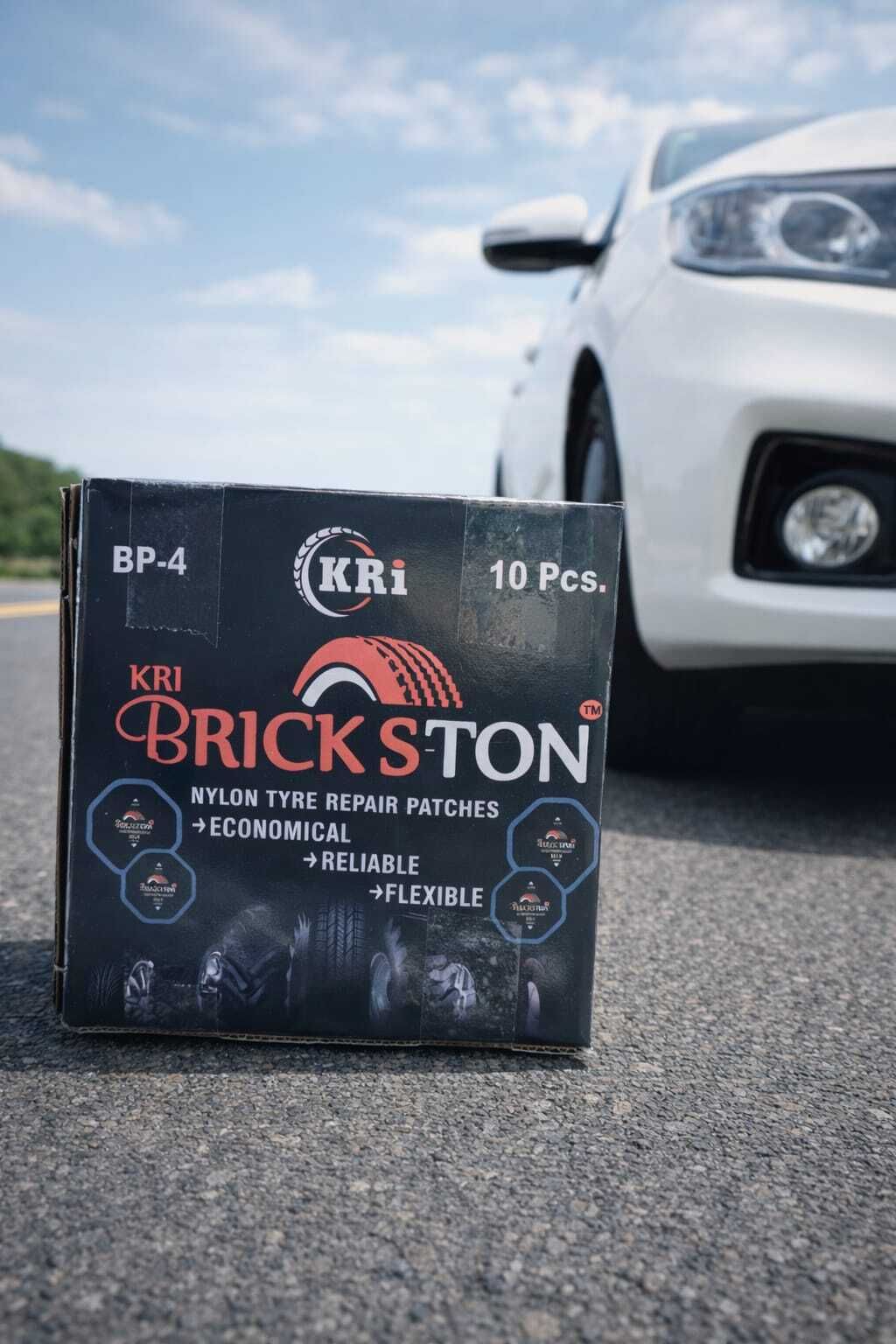 kribrickston BP-4 Tubed Tyre Puncture Repair Kit-picture-27
