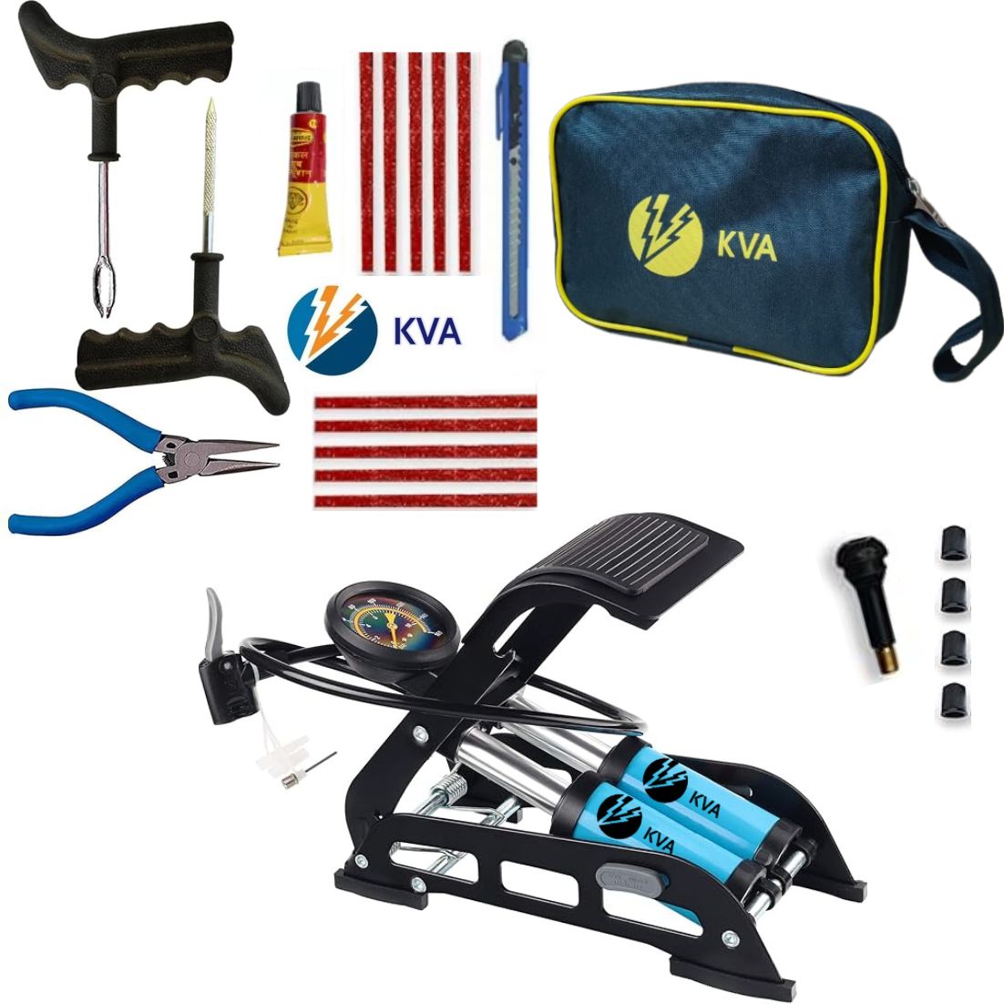 KV-3510 Tubeless Tyre Puncture Repair Kit-image-26