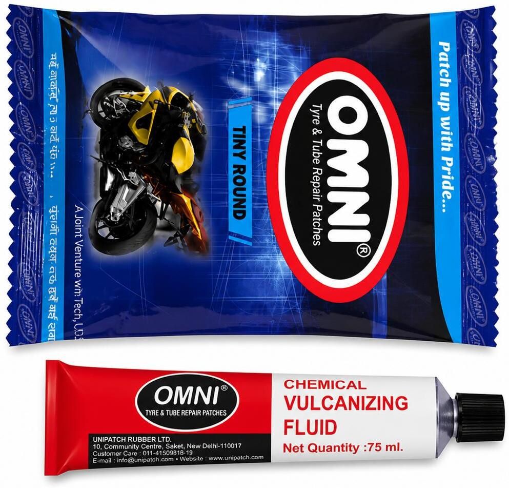 ghg Omni 100pc of Tiny Puncture and 1 pc of Omni CVF Tubed Tyre Puncture Repair Kit-picture-34
