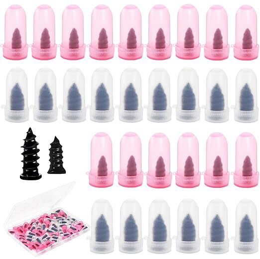 bodar mart Tire Repair Rubber Nail, Tire Repair Nail Tire Repair Rubber Screw Tubeless Tyre Puncture Repair Kit-picture-25