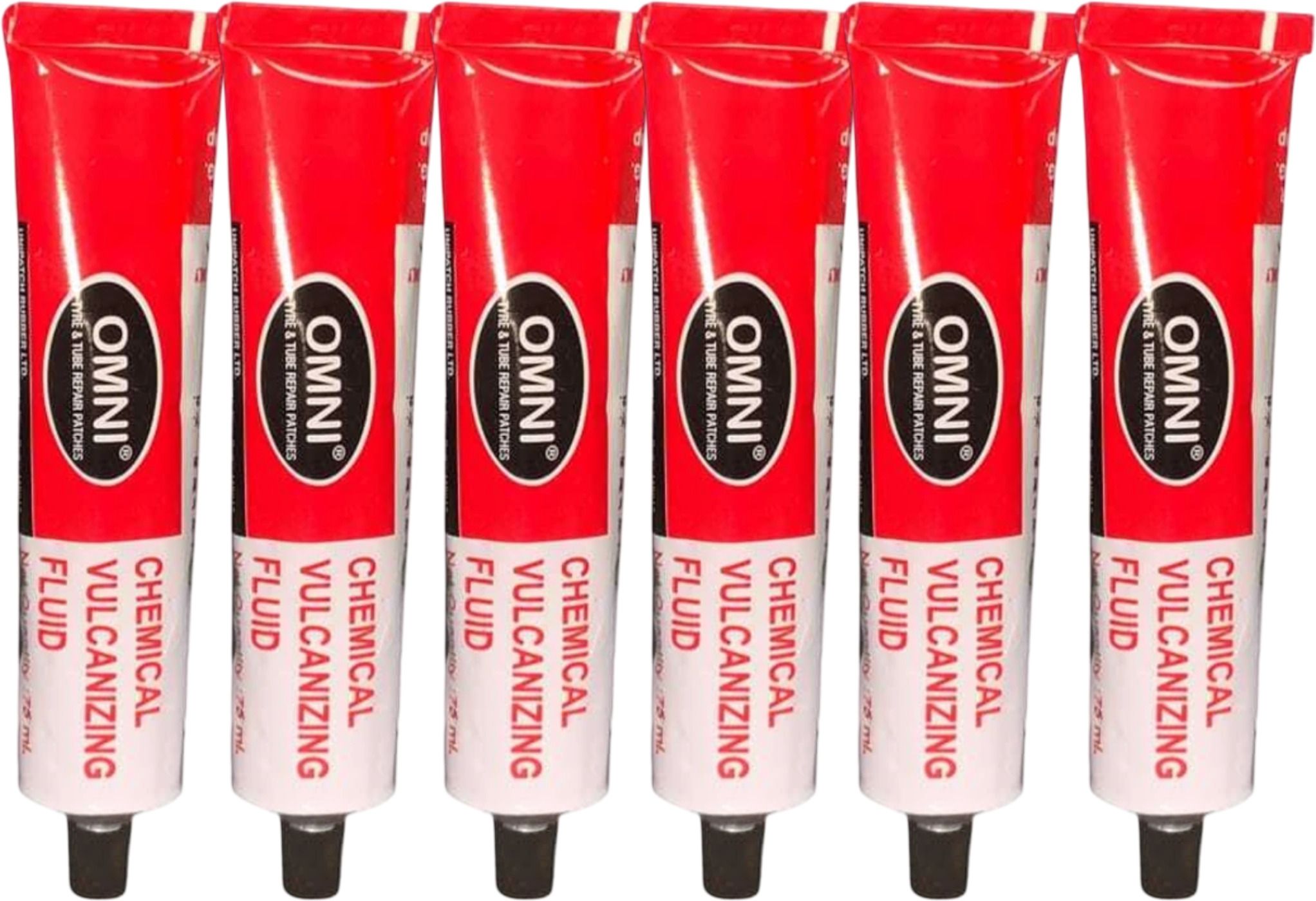 toolbux 6pc Omni CVF Vulcanizing Fluid 75ml Tyre Tube Puncture Repair Solution Tubed Tyre Puncture Repair Kit-picture-2