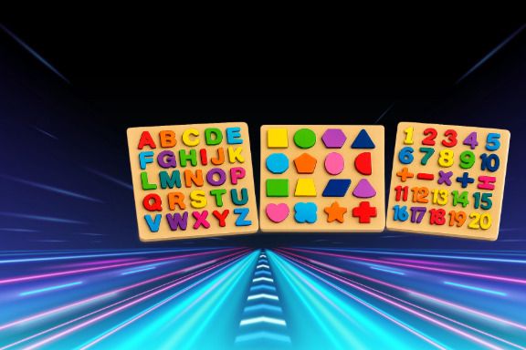 Kids Wooden Puzzle Combo Set AWP860-image-43