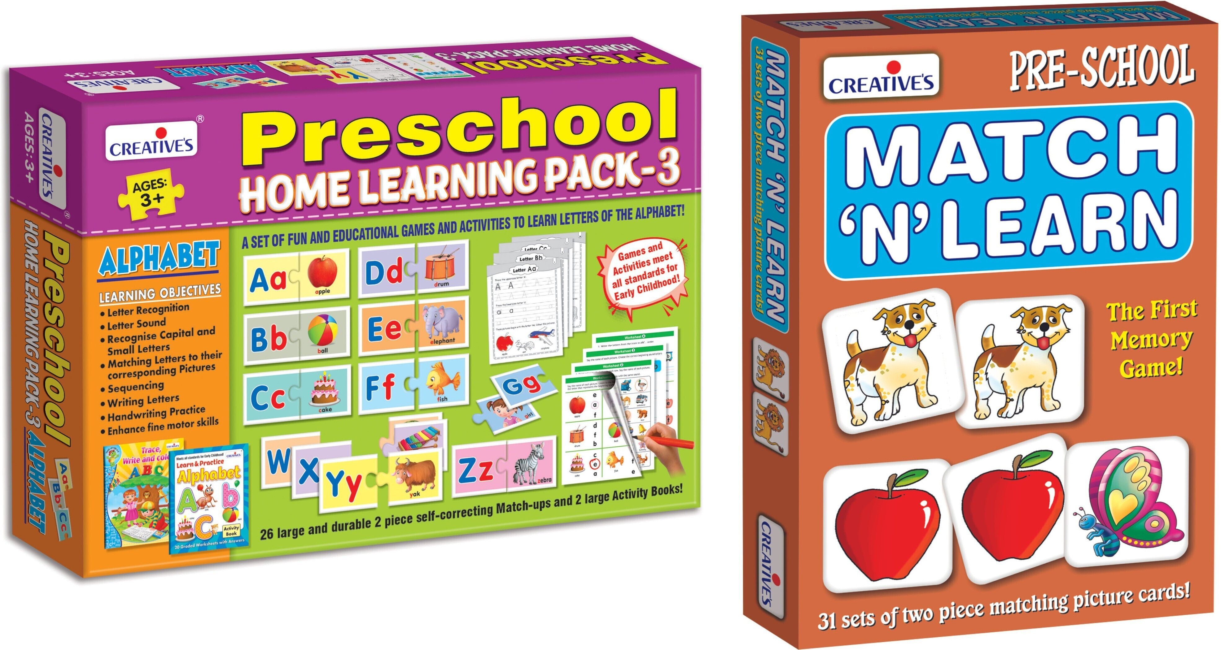 creative's "Preschool Home Learning Pack' + "Match N Learn"_(Home Learning Pack)-picture-20