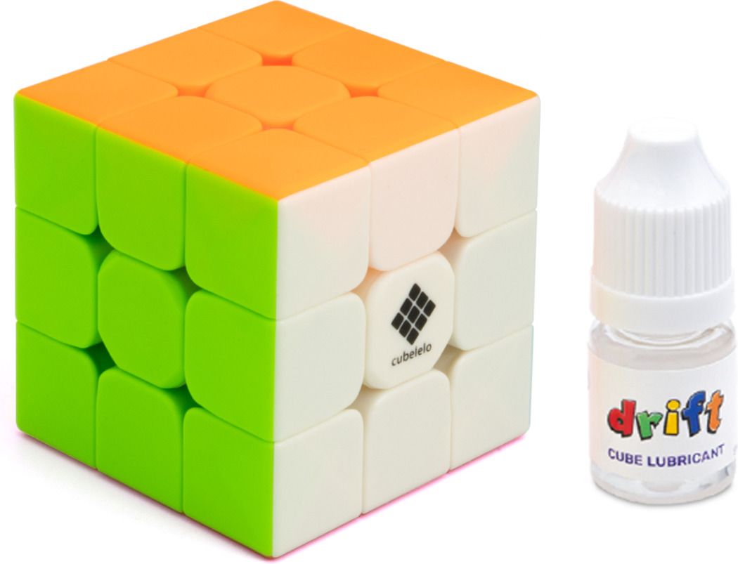 Drift Warrior 3x3 Stickerless & Premium Cube Lubricant Combo-image-49