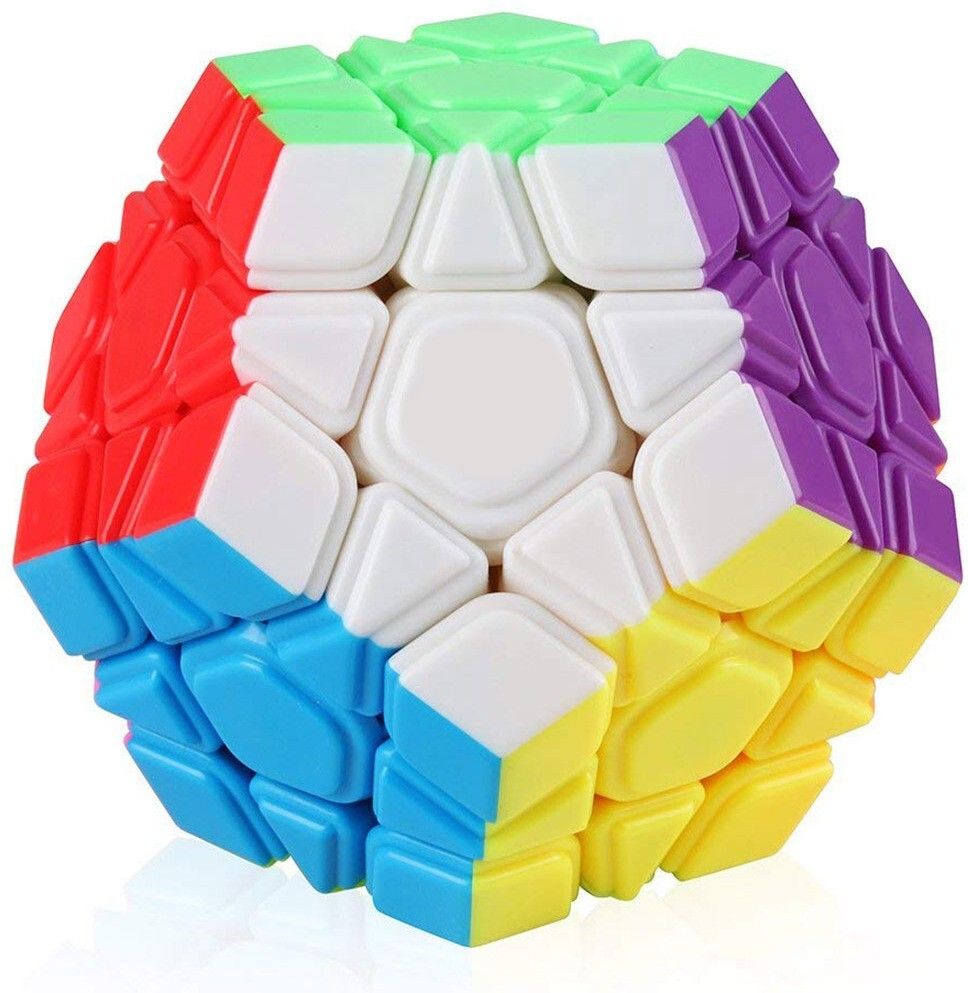 MoYu Megaminx Speed Cube Stickerless Meilong Cubing Classroom Magic Puzzle-image-36