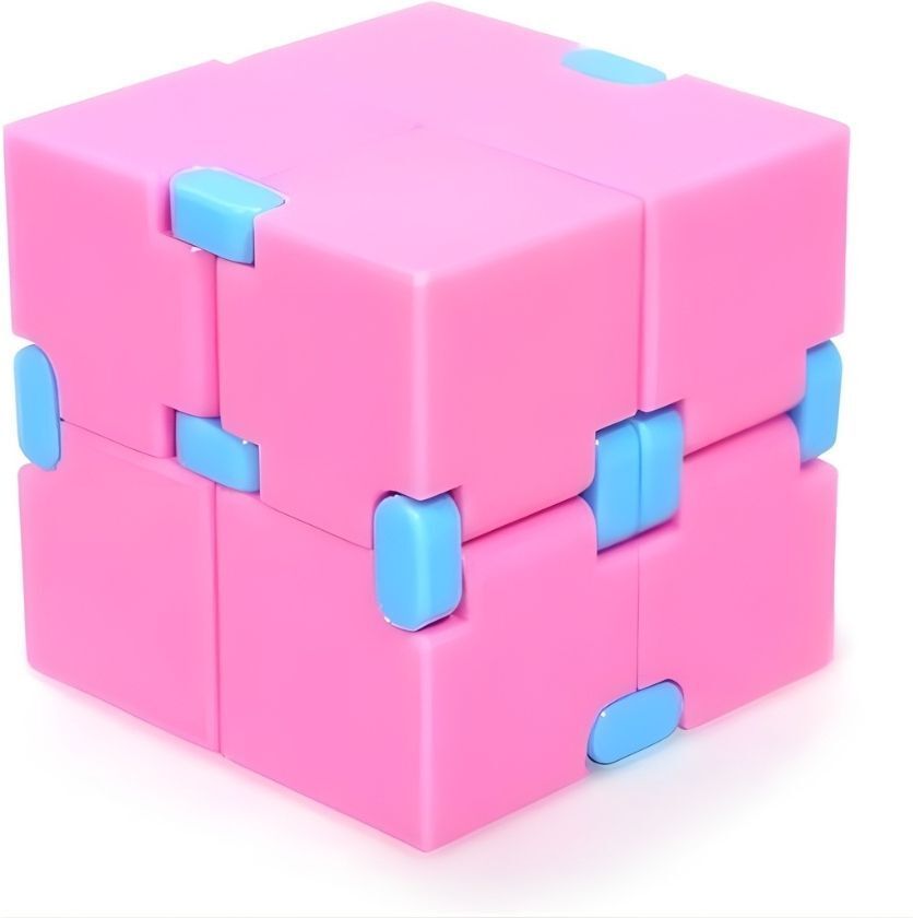 zelvo Infinity Cube Fidget Toy Stress Relieving Fidgeting Game for Kids & Adult 3+ Age-picture-4