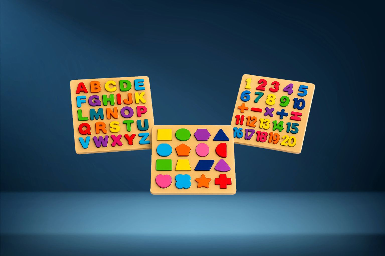 Kids Wooden Puzzle Combo Set AWP393-image-28