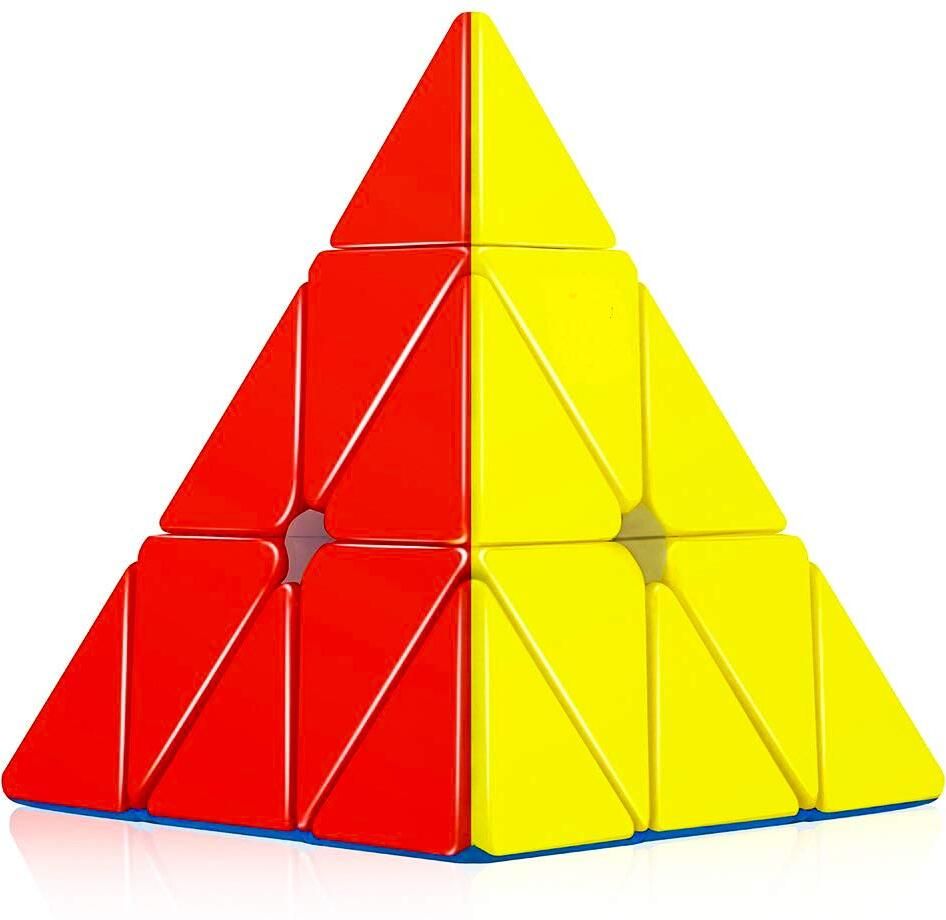 sotnof Super Smooth Stickerless Triangle Pyramid Shape Magic Cube Toy puzzle-picture-12
