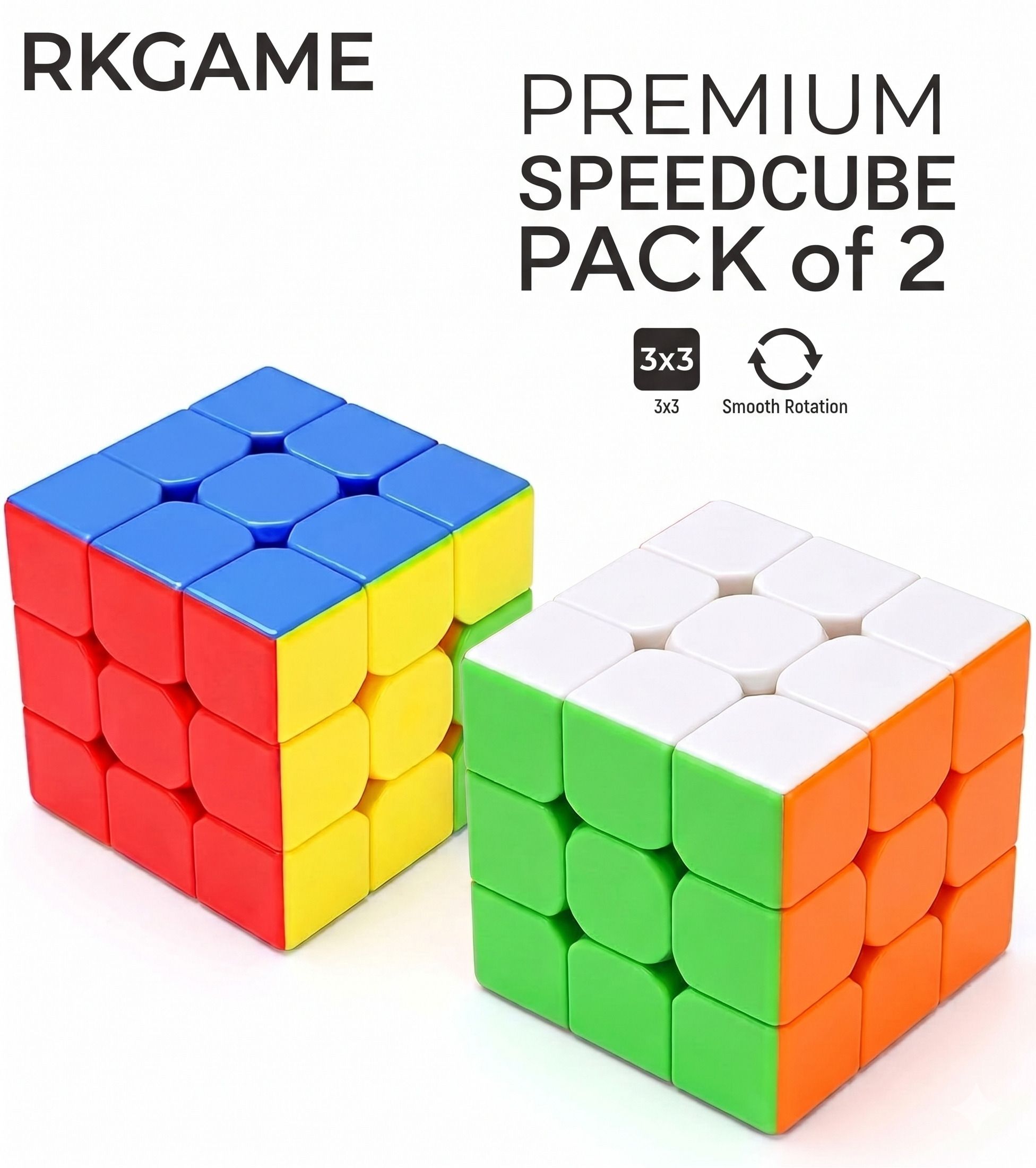 Original Drift Warrior 3x3 Stickerless Speedcube( Brainteaser RUBIC CUBE,Puzzle)-image-21
