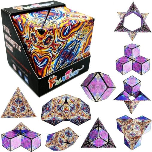 Shape Shifting Mysterious Magnetic Puzzle Cube Transforms into 72+ Shapes-image-45