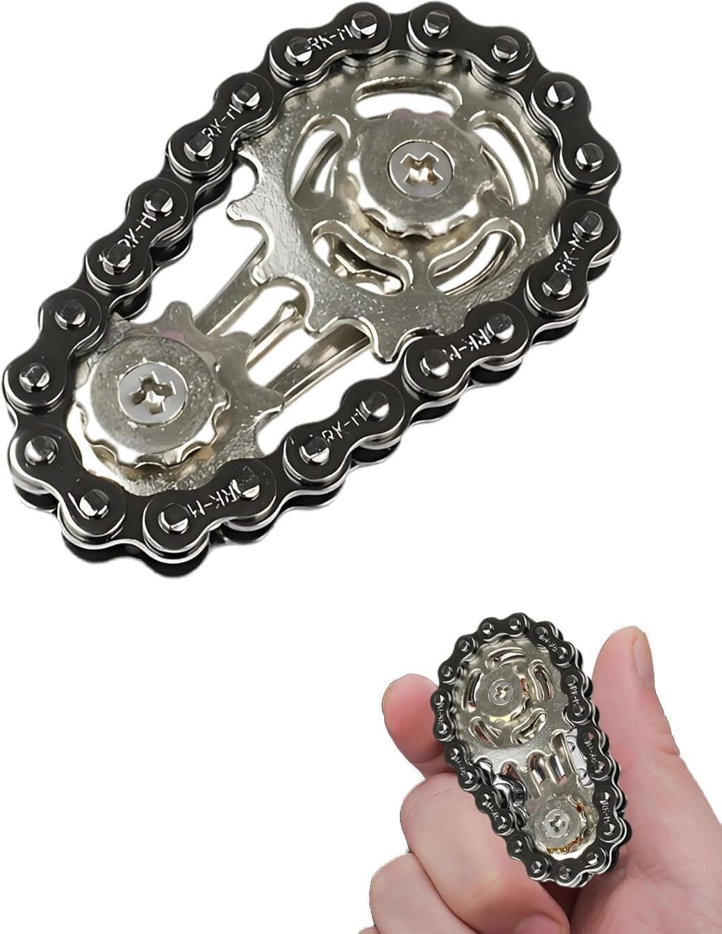 Bicycle Chain Top Stress Relief Toy Durable Portable Ages-image-42