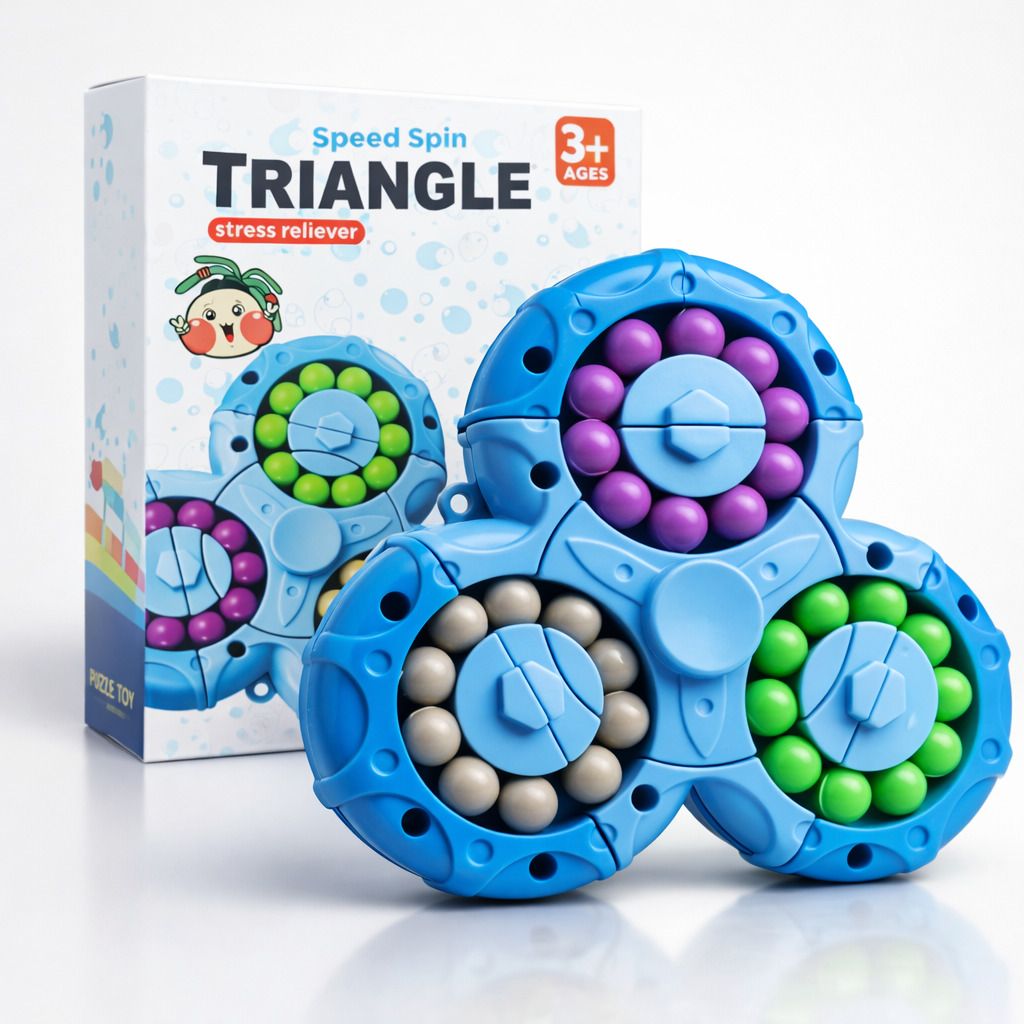 meetul enterprise Magic Beans Puzzle Spinner Toy – 360° Rotating Toy for Kids & Adults-picture-10