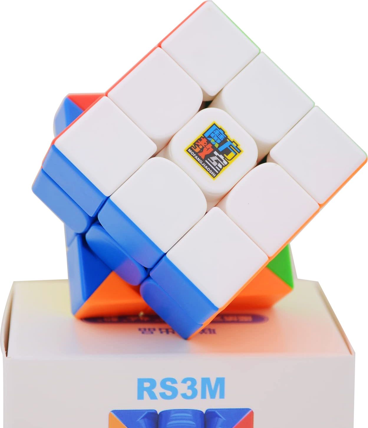 Moyu RS3M 2020 Magnetic Speed Cube Adjustable Elasticity Cube 3x3 Sticker-Less
