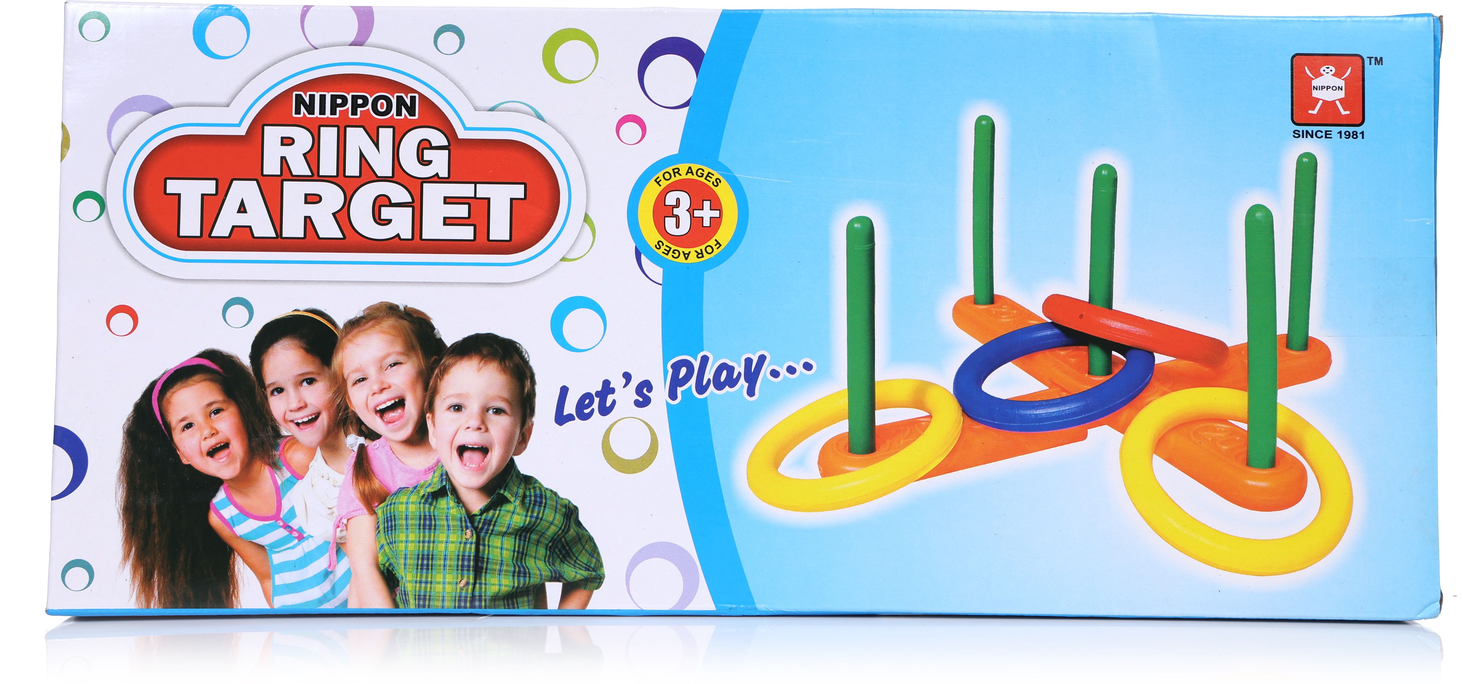 Plastic Ring Target Ring Toss Game-image-29