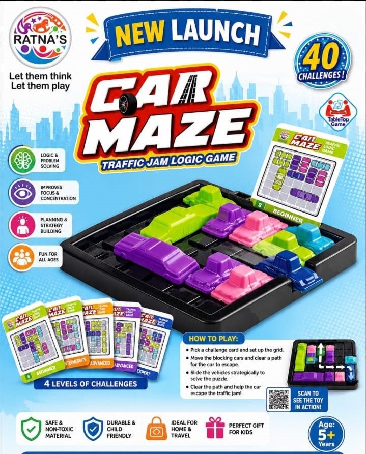 ratnas Car Maze (7722) Traffic Jam Logic Game-picture-47