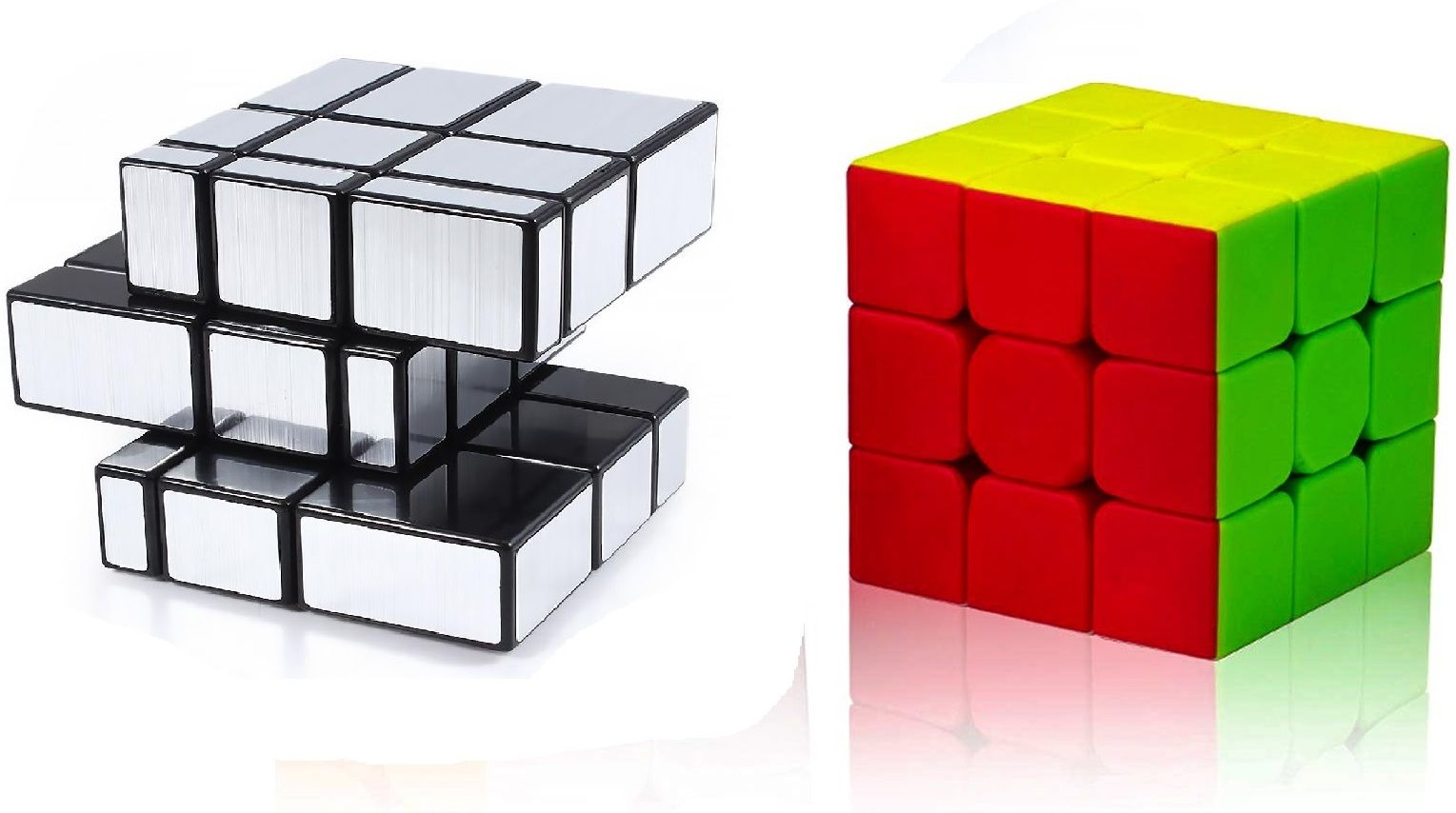 Cube 3x3 and Silver Mirror Magic Cube Combo-image-27
