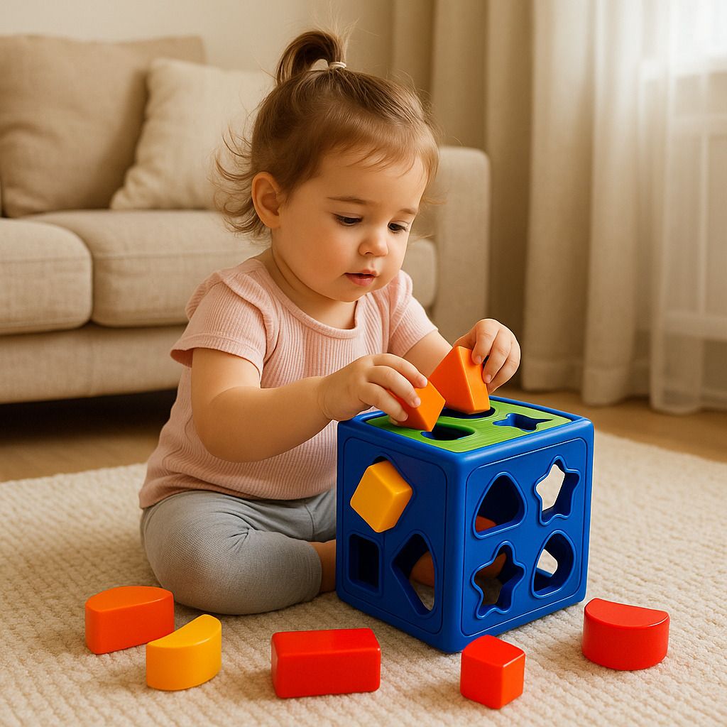 hiyaanexim shape sorter cube Activity Fun Geometrics Shape Blocks Educational Learning Toys-picture-28