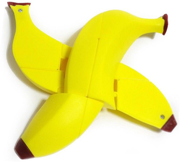Fruit Shaped Banana Magic Cube Speed Puzzle Twisty Educational Toy for Kids-image-24