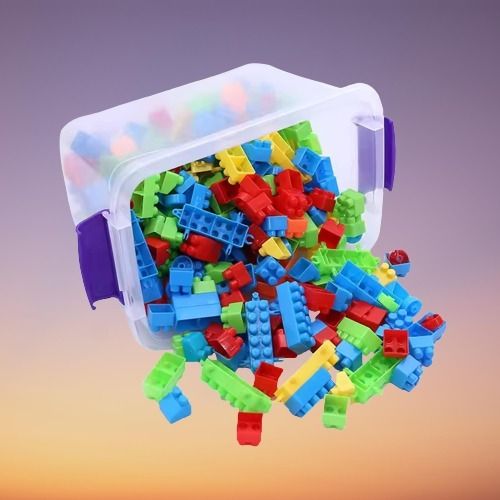 arizon Top ProgressBuild: DIY Plastic Building Blocks Toy for Kids,100+ Pieces, Ages 3+-picture-34