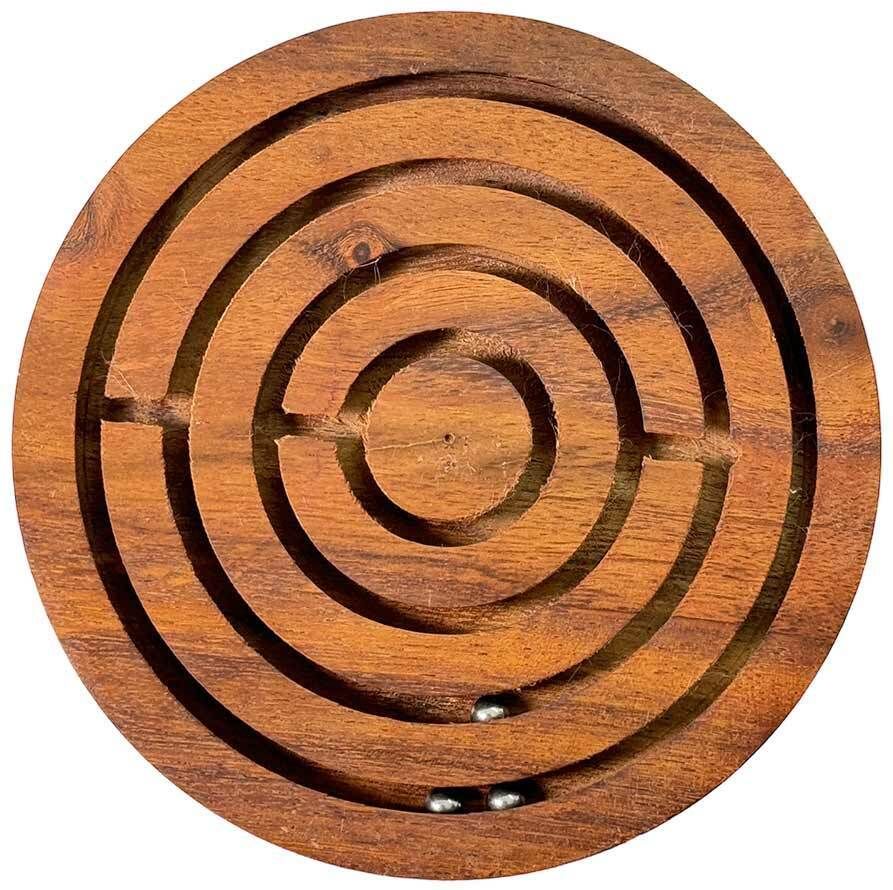 little ginnie Wooden Maze Puzzle | Indoor Game for Kids/Adults | Puzzle Board Game-picture-11