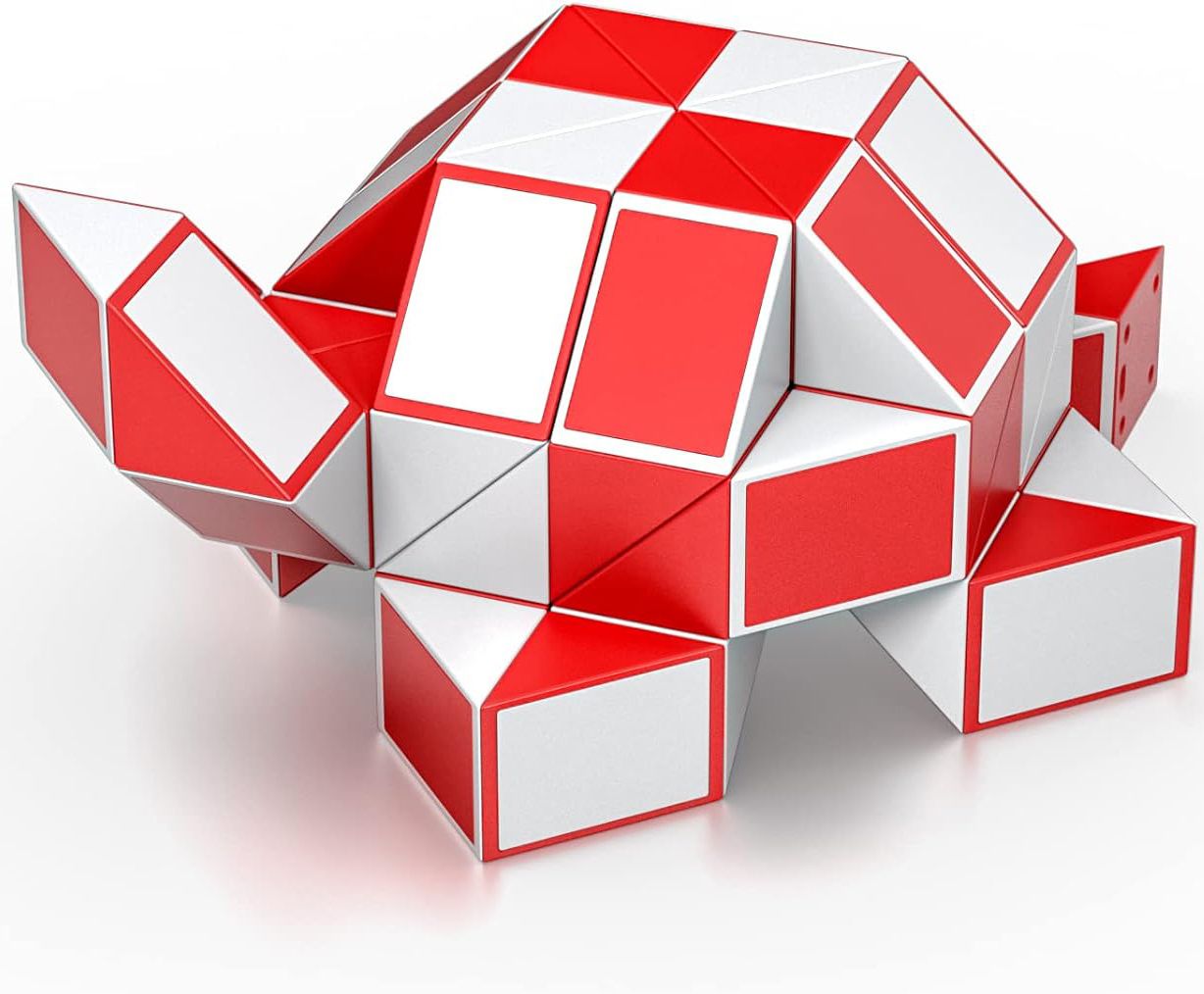 QiYi Magic Snake Cube (60 Blocks) Wedges Twist Puzzle Fidget Toy-image-15