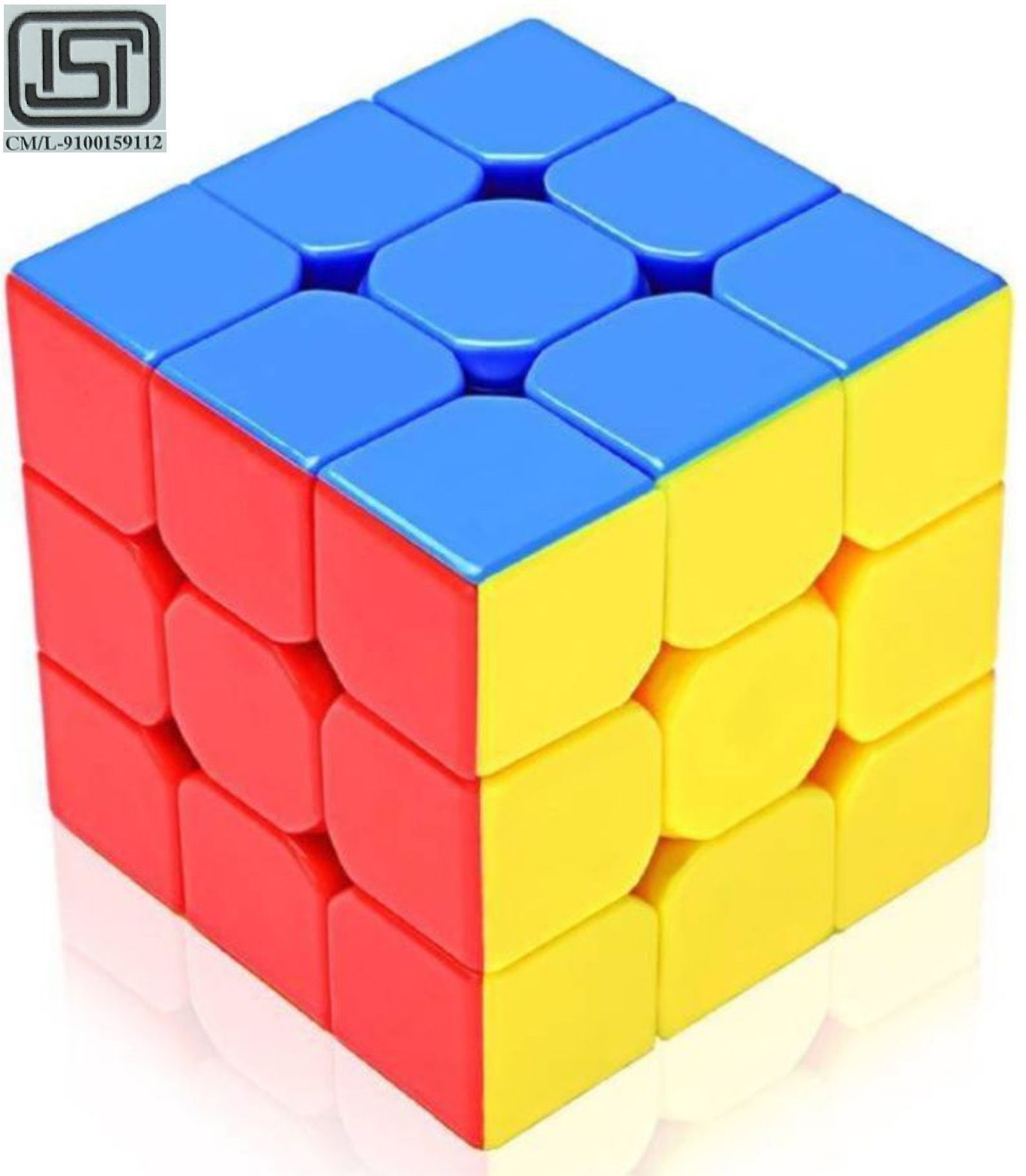 shimzan High Speed & Smooth 3x3 Cube for Kids Playing & Learning (6x6x6 CM)-picture-15