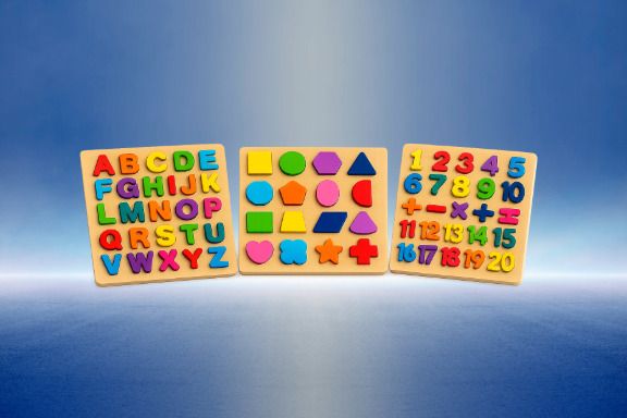 Kids Wooden Puzzle Combo Set AWP443-image-11