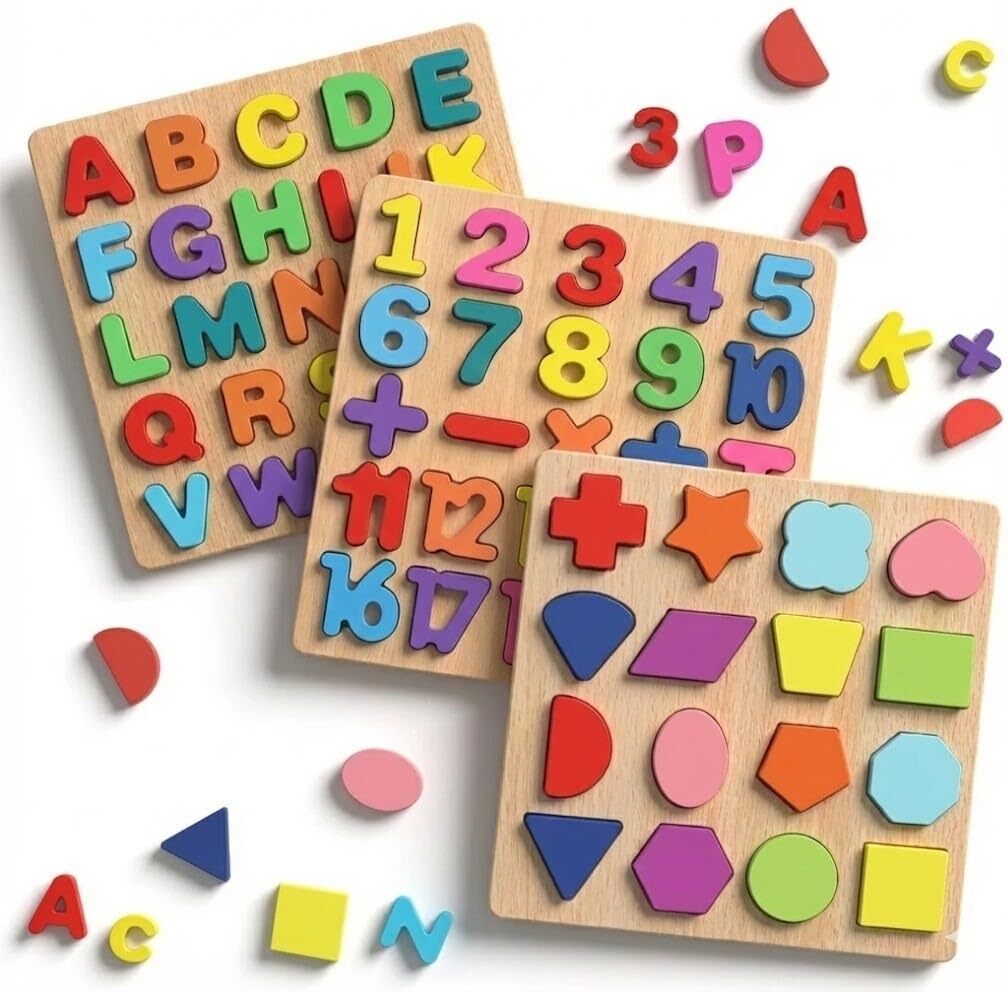 groovy dudz Wooden Learning Educational ABCD Board for Kids-picture-5