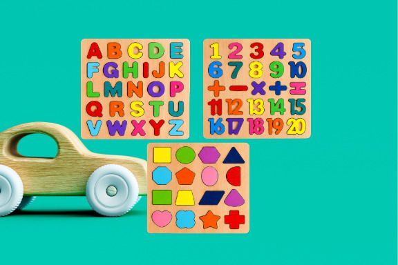 Kids Wooden Puzzle Combo Set AWP370-image-42