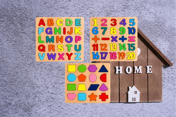 Kids Wooden Puzzle Combo Set AWP230-image-34