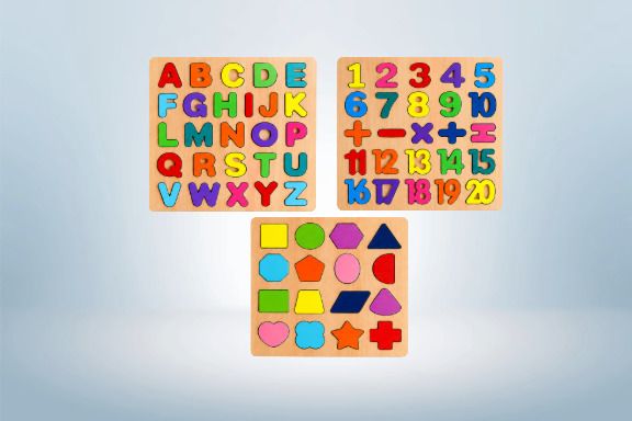 Kids Wooden Puzzle Combo Set AWP751-image-43