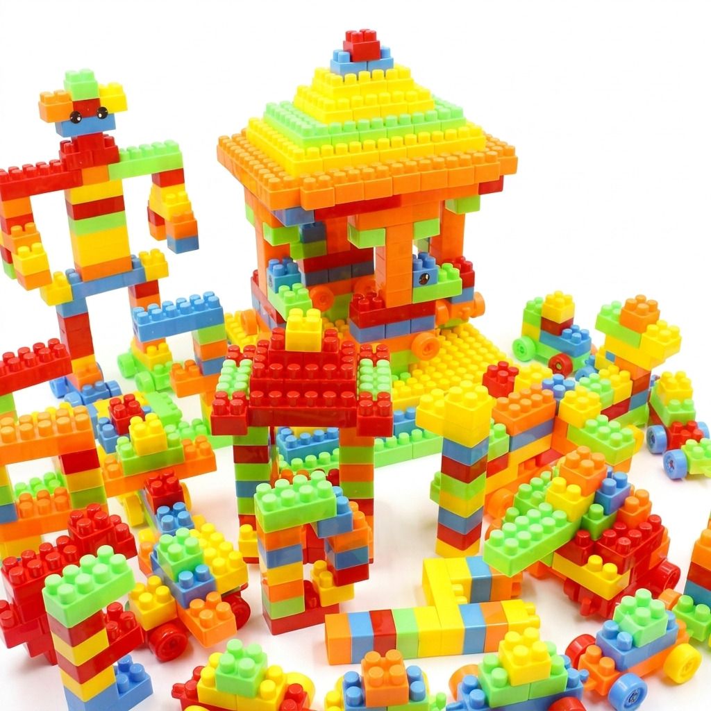 200 Pcs Kids Building Blocks Creative Toy for Preschool Kids 3-8 YEARS-image-38