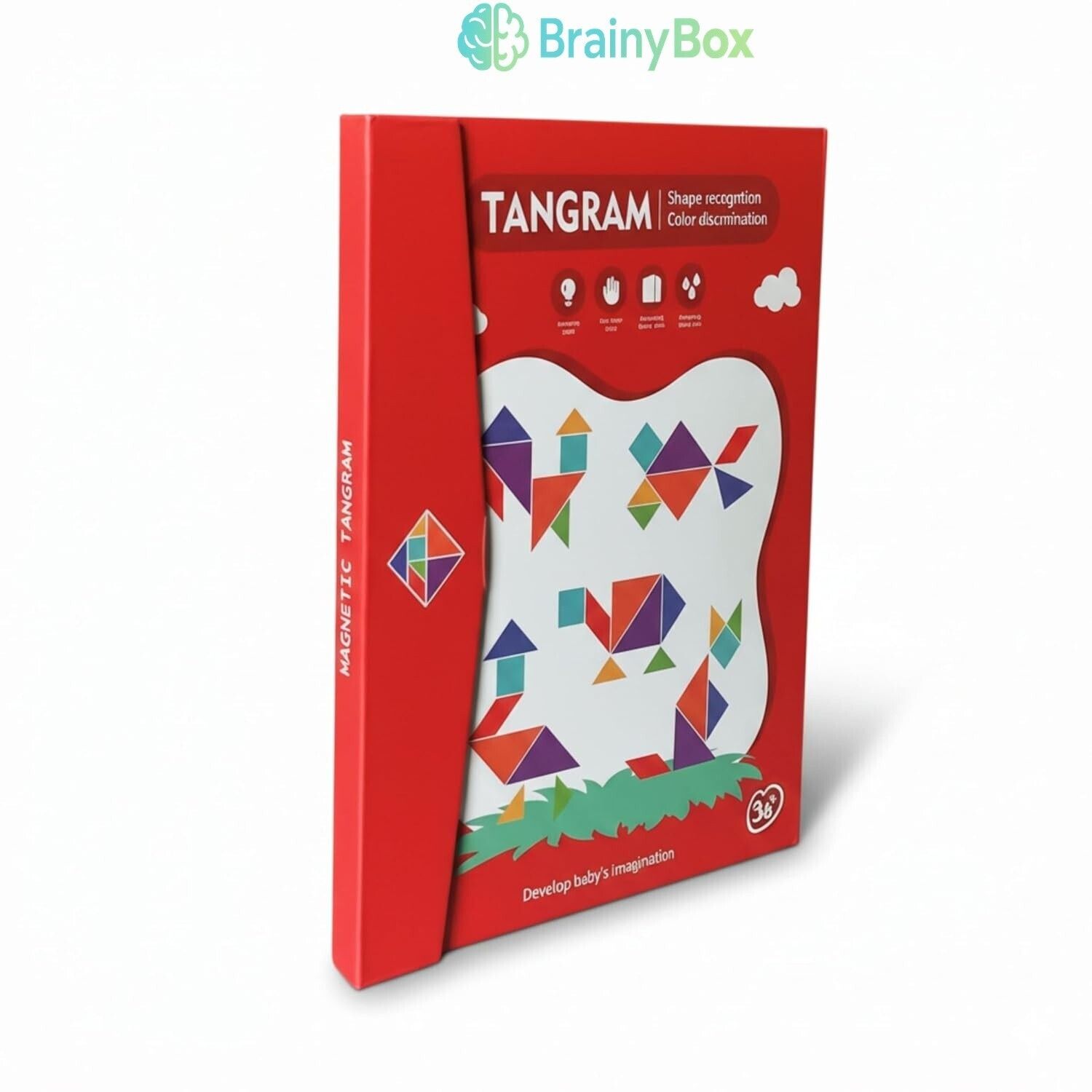 brainybox Tangram Puzzle for Kids – Wooden Educational Toy-picture-20