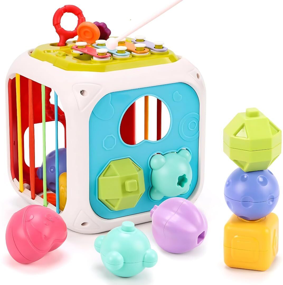Montessori 7-in-1 Activity Cube-image-41