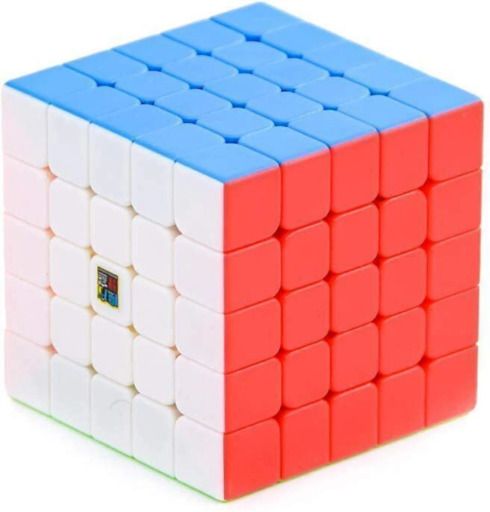 5x5 Speed Cube Smooth Stickerless Magic Puzzle Cube for Kid & Adult PACK OF1-image-19