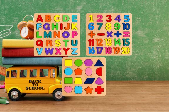 Kids Wooden Puzzle Combo Set AWP809-image-39