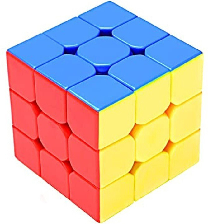 asra collections 3X3X3 Color cube for kids image 1