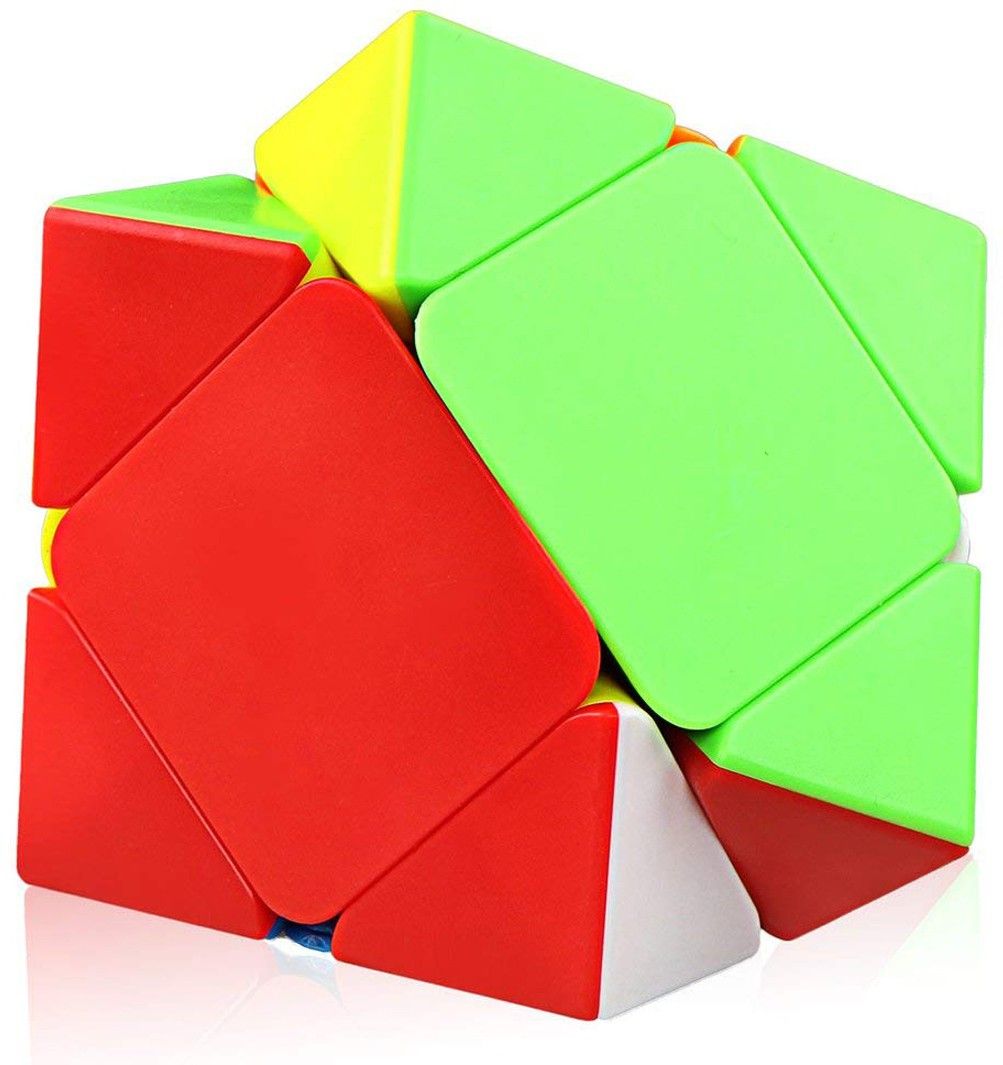 kiditos MoYu Skewb Speed Cube Stickerless Meilong Cubing Classroom Magic Puzzle-picture-24