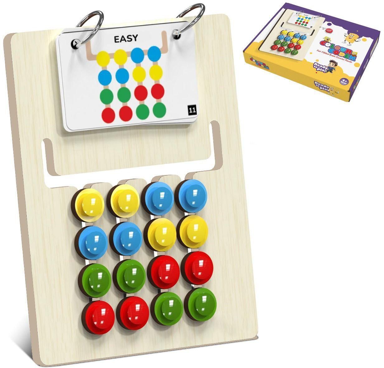 Wooden Montessori Slide Puzzle | Brain Development Toy for Kids-image-39