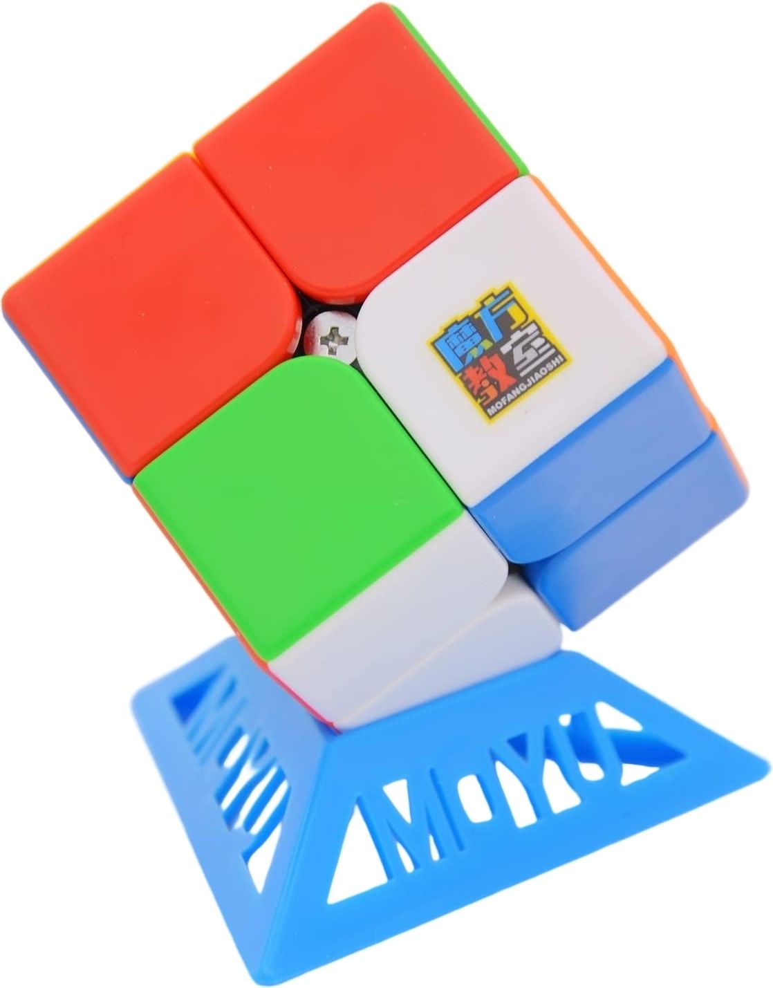 hawkister MoYu MFJS MEILONG 2M 2x2 Cube (Magnetic) Stickerless, 2x2x2 M Speed Cube-picture-14