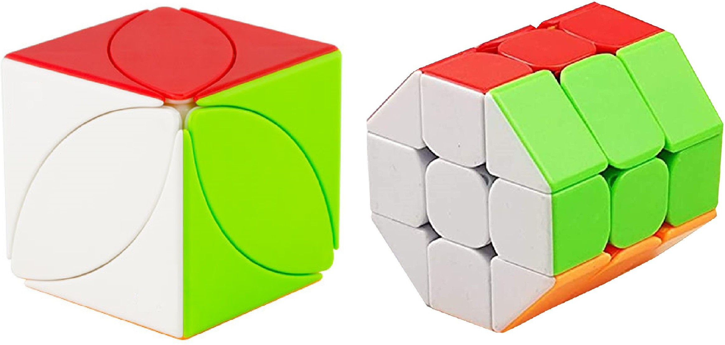 authfort V2 stickerless Magic Cube Ivy Leaf Cube & BARREL Cube combo 2 image 1