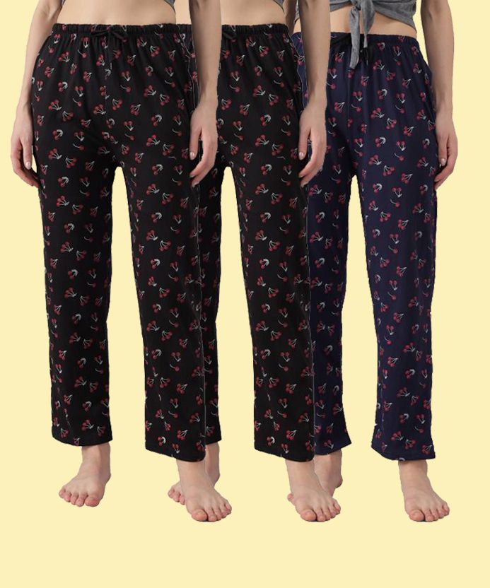 anixa Pack of 3 Women Pyjama-picture-38