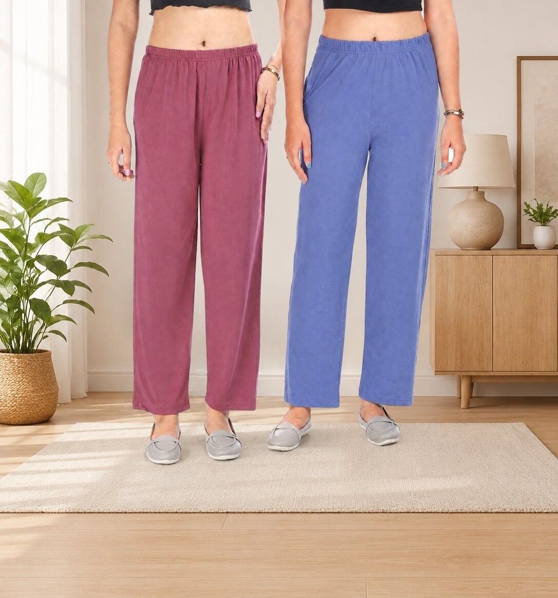 e-max Pack of 2 Women Pyjama-picture-5