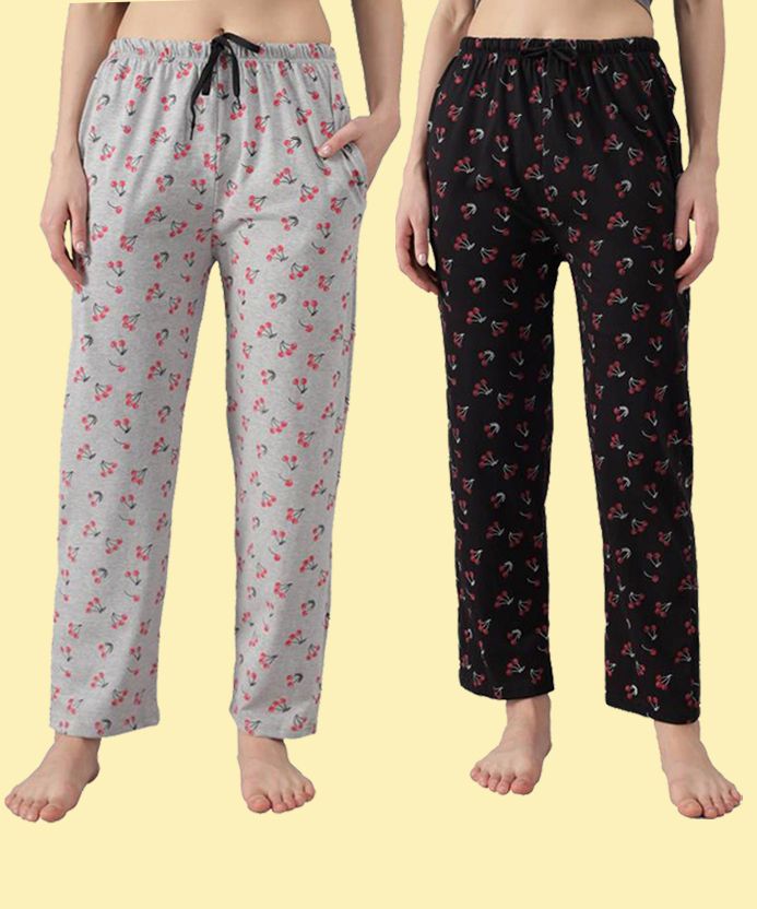 trendy world Pack of 2 Women Pyjama-picture-31