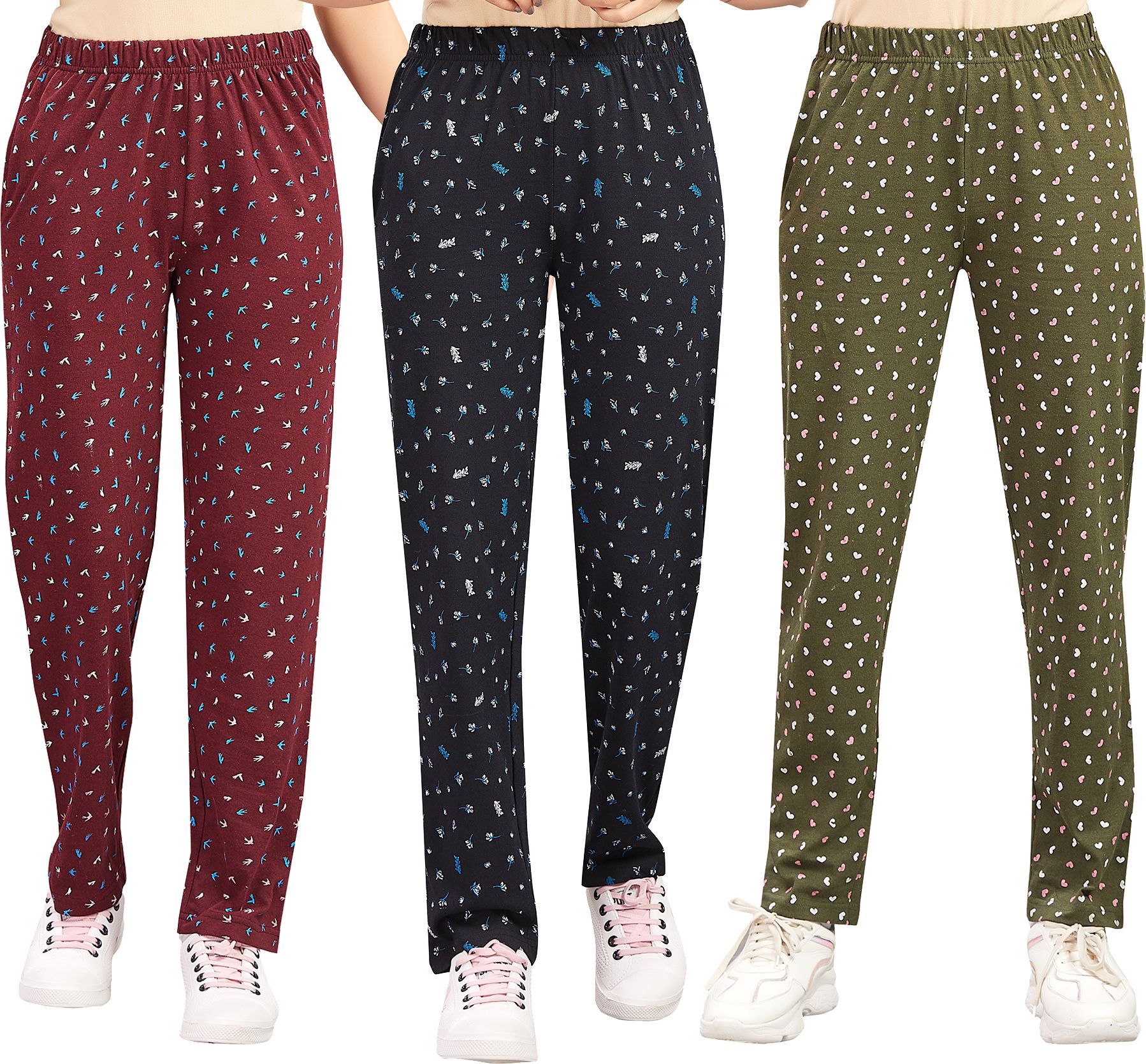 Pack of 3 Trackpant Women Pyjama