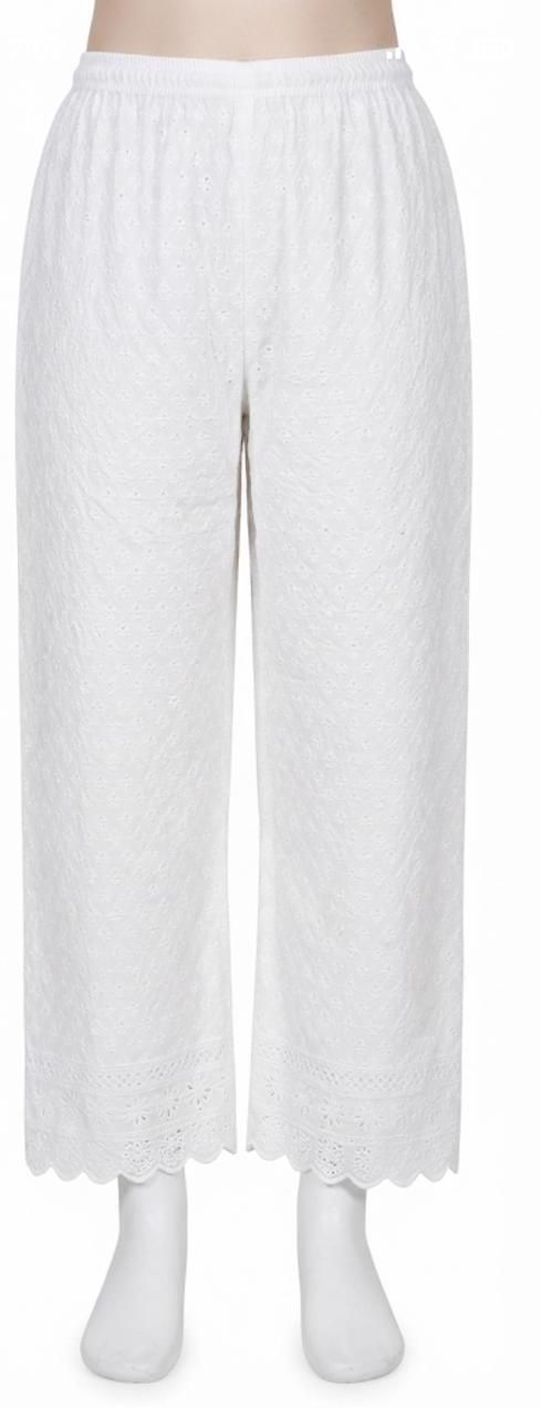 CHIKANKARI PALAZO Women Pyjama-image-16