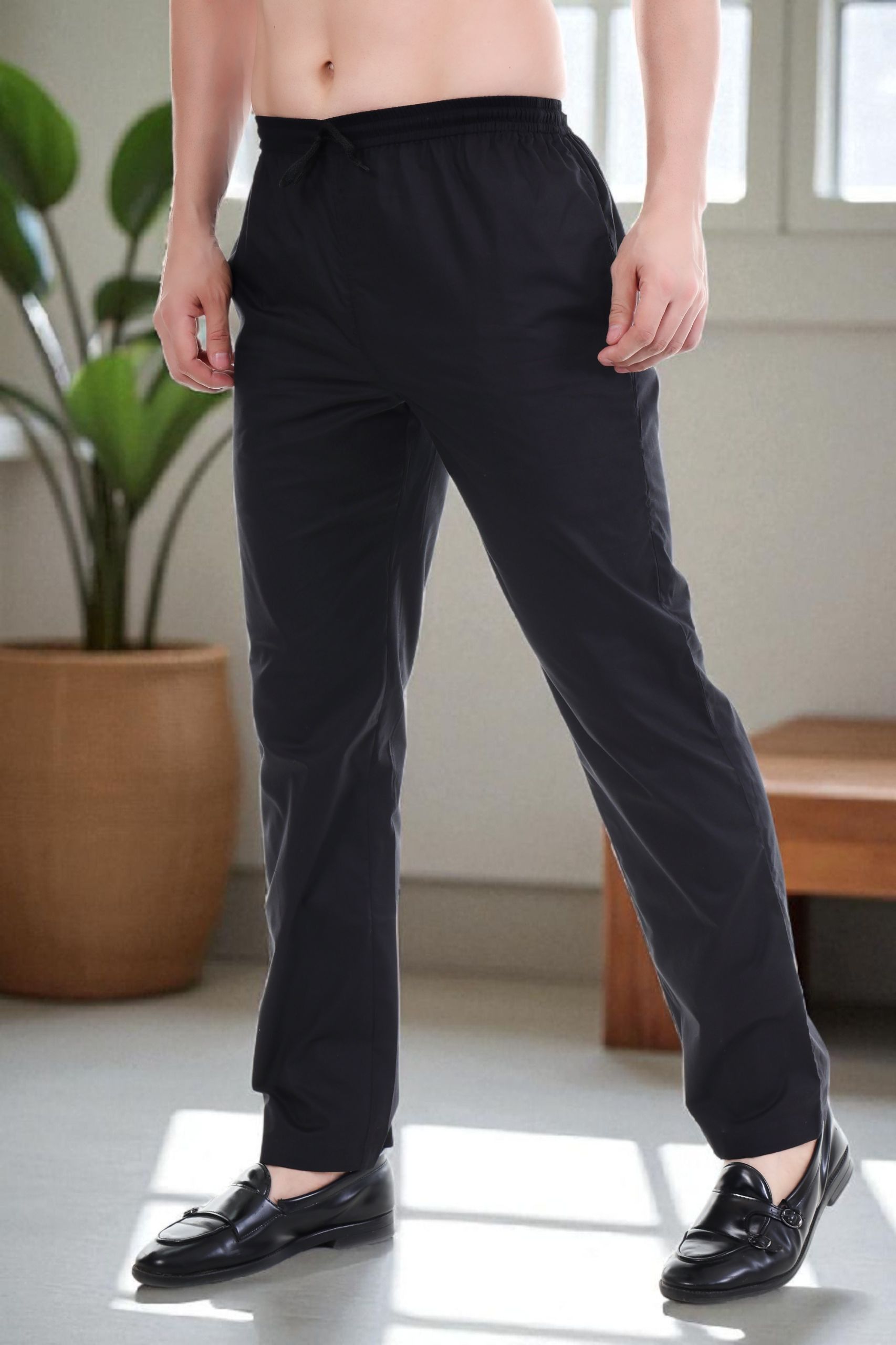 dastekarigar Black Pyjama for Men Cotton Men Pyjama-picture-21