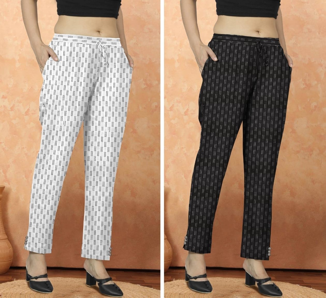 Pack of 2 Shiza premium bottomwear combo Women Pyjama